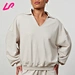 v neck hoodie